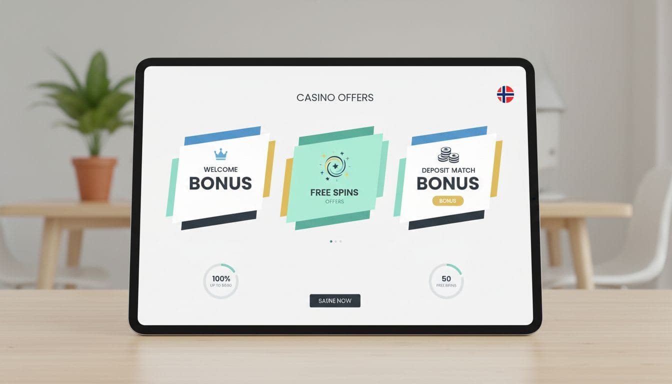 Top Online Casino Bonus Offers in Norway for 2025 image
